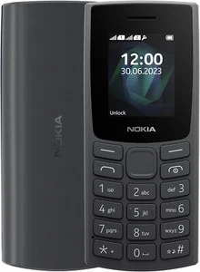 Nokia 105 (2023) 2G Feature Phone - Charcoal / Grey - Unlocked - Pristine - Picture 1 of 6