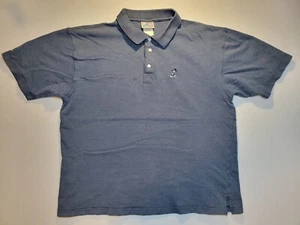 VINTAGE Disneyland Resort Polo Shirt Mens Large Blue Mickey Embroidered 90s - Picture 1 of 7
