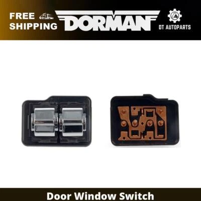 Interruptor de ventana de puerta delantero izquierdo para Cadillac Brougham Dorman 1987-1988 Foto 1 de 4