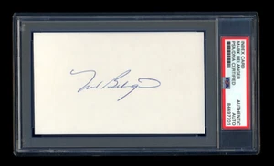 MARK BELANGER SIGNED MINT INDEX CARD PSA/DNA AUTOGRAPHED ORIOLES HOF 1970 WSC - Picture 1 of 1