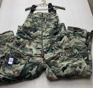 Under Armour Windproof Camo Bibs Fleece Lined Mid Season Kit XXL NWT - Picture 1 of 12