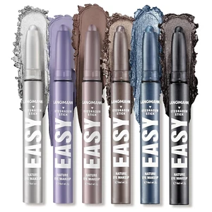 Eyeshadow Stick, 6 PCS Waterproof Multi-Color Eyeshadow Pen Set, Creamy Long-Las - Picture 1 of 12