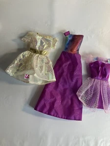 Barbie fashion doll vintage pink label dress lot 3 - Picture 1 of 1