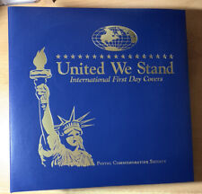 International First Day Covers United We Stand 9/11 52 strony Poczta Comm Society