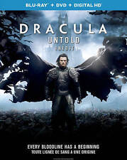 Dracula Untold (Blu-ray/DVD, 2014, 2-Disc Set) Like New