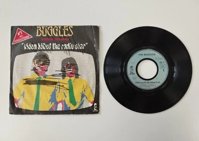 THE BUGGLES Video killed the radio star, Kid dynamo, Disque 45T 7" Vinyle / V04B - Photo 1/2