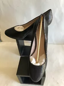 Rockport Classic Black Pumps Size 8.5 Adiprene Adidas 2.5" Heels Platform - Picture 1 of 7