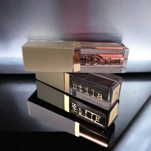 STILA Magnificent Metals Glitter & Glow Liquid Eye Shadow - Duo Chrome Shades. - Picture 1 of 13