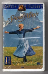 The Sound of Music VHS 1996 THX Digital CLAMSHELL New SEALED Screener Very RARE - Picture 1 of 2