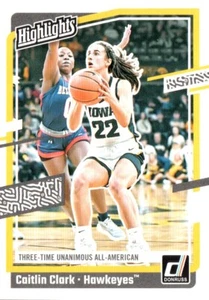 2024 Caitlin Clark Collection Basketball Card Donruss Highlights #H12 - Bild 1 von 2