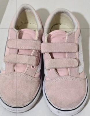 Zapatilla deportiva Vans talla 6 rosa gamuza niño gancho y bucle Foto 1 de 4