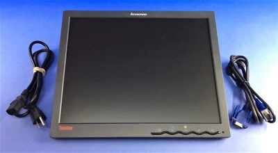 Lenovo ThinkVision 9205-AB6 15" LCD Display w/ VGA & Power Cord FRU: 40Y7262 - Image 1 of 4