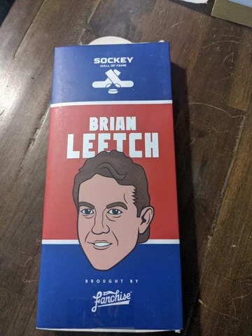 BRIAN LEETCH Sockey Hall Of Fame SOCKS size 7 - 12 NEW YORK Rangers NEW NHL Cover