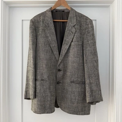 Blazer Abrigo Deportivo Espiga Para Hombre Guy Laroche Couture Talla 39R Francia París De Colección Foto 1 de 4