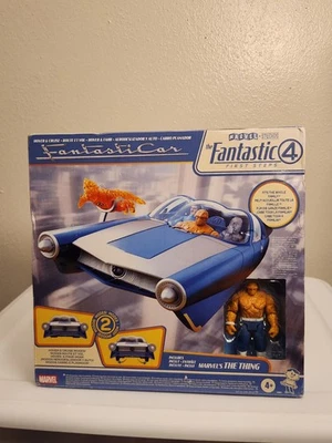 Fantastic Four First Steps Fantasticar con figura de The Thing Hasbro Hover & Cruise Foto 1 de 4