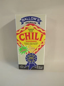 Ballow's Famous Texas Chili Seasoning 1pk - Picture 1 of 4