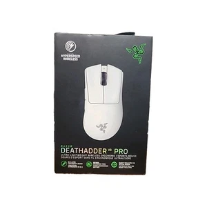 Razer DeathAdder V3 Pro Wireless Gaming Mouse - White - Afbeelding 1 van 2