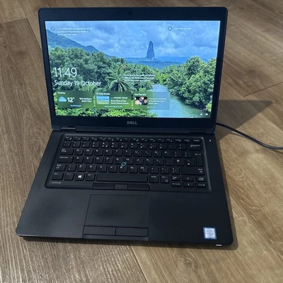 Dell Latitude 5480 Core i5-7200U 2.50GHz 8GB Ram 256GB SSD Windows 10 Pro Laptop - Image 1 of 4