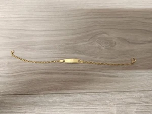 750 18kt Gelbgold Kette & Namen Paloma Armband, 2,33g - Bild 1 von 14