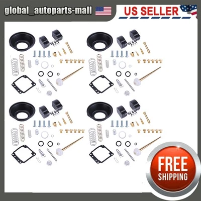 4X Carburetor Rebuild Repair Kit For 1980 81 82 1983 Yamaha Maxim 650 XJ650 -US - Image 1 of 4