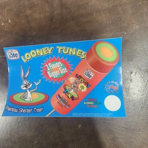 Calcomanía publicitaria original vintage para camión de helados Cool Tube Looney Tunes C12#2 - Imagen 1 de 2