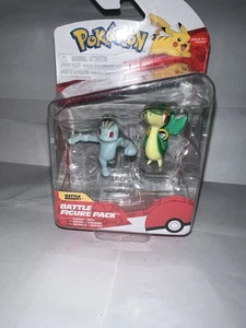 New Hot!! jazwares Pokemon Battle Action Figure MANCHOP+SNIVY - Bild 1 von 4