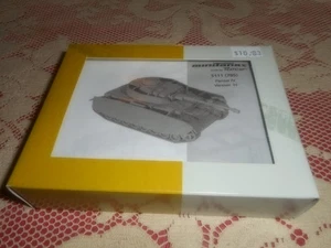 MINITANKS BY ROCO 5111, 1/87 PANZER IV VERSION H UNASSEMBLED PLASTIC KIT - Picture 1 of 3
