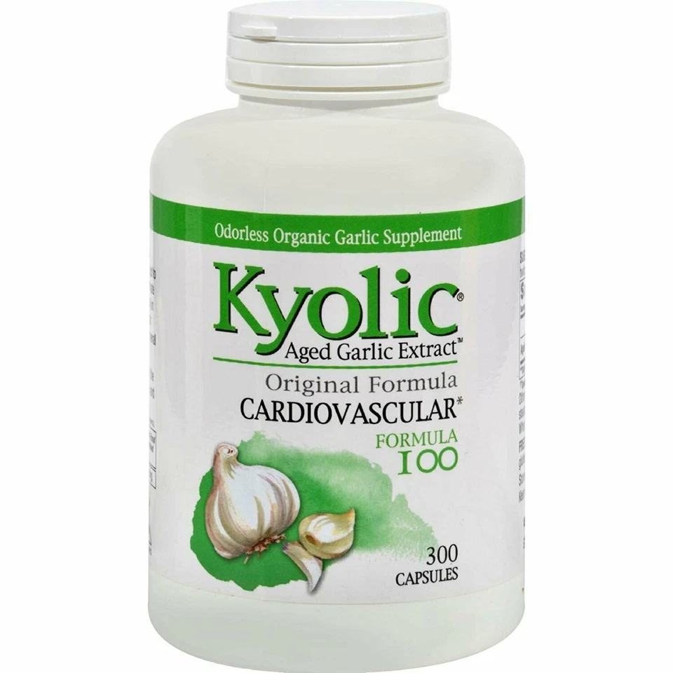 Fórmula de ajo Kyolic 100 fórmula cardiovascular original (300 cápsulas) Foto 1 de 1