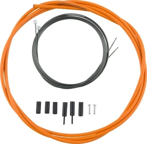 Shimano Road Optislick Derailleur Cable and Housing Set, Orange - Picture 1 of 1