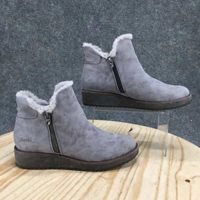 Blowfish Malibu Boots Womens 10 Carrie4earth Casual Side Zip Ankle Bootie Gray - Image 1 of 4