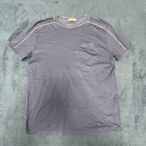 BALENCIAGA Paris T-shirt Size XS Blue Good Condition Cotton Pocket Design HN4936 - Picture 1 of 4