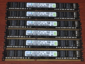 Samsung 24GB 4GB*6 PC3L-12800U DDR3-1600MHz Low Profile M379B5273DH0-YK0 - Afbeelding 1 van 1
