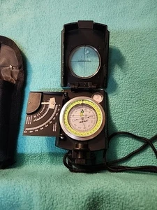 AOFAR AF-4074 MILITARY COMPASS LENSATIC SIGHTING MULTIFUNCTIONAL FLUORESCENT 8 - Picture 1 of 6