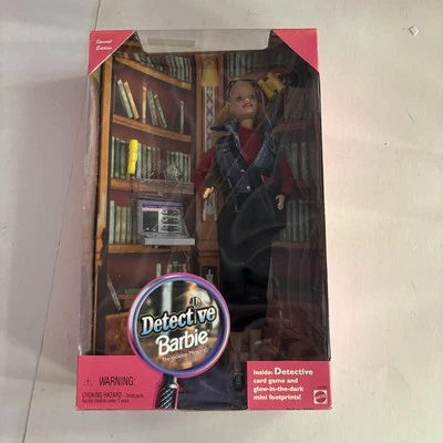 Muñeca Barbie Detective ¡El Misterio de las Vacaciones! Mattel Edición Especial 1999 Nuevo Foto 1 de 2