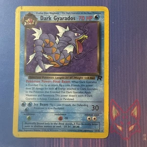 Team Rocket - MP - Dark Gyarados 25/82 Wotc Non-Holo English (US Seller) - Picture 1 of 2