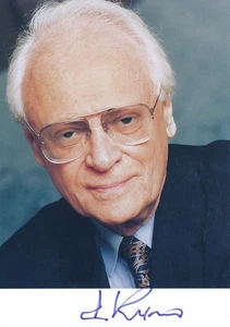 EPHRAIM KISHON (+ 2005),  ORIGINAL SIGNIERT, AUTHENTIC SIGNED - Picture 1 of 1