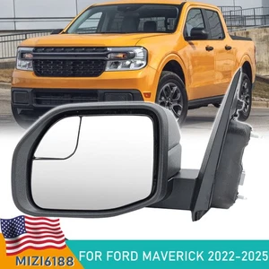 For Ford Maverick 2022-2024 2025 Left Driver Side Mirror w/ 5Pin Heated Textured - Bild 1 von 16