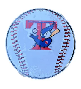 Toronto Blue Jays MLB Embossed Metal Novelty Round Sign 12” Vintage 2003 Logo! - Picture 1 of 2