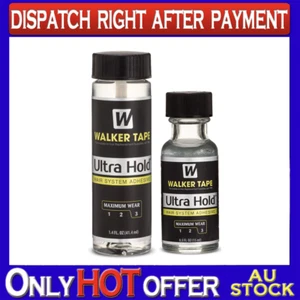 WALKER TAPE ULTRA HOLD Pegamento Adhesivo para el Cabello Peluca Toupee 15 ml y 41,4 ml A - Imagen 1 de 3