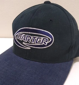 Vintage 80's Starter Logo Strapback Adjustable Hat Cap Made In USA - Picture 1 of 10