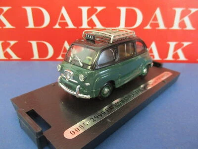 Die cast 1/43 Modellino Auto Taxi Fiat 600 Multipla con portapacchi 1956 by B... - Immagine 1 di 4