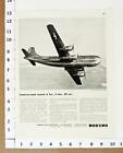 1945 Boeing C-97 Army Super Transport Lift-Off in Seattle Photo Print ADS WWII