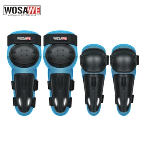 WOSAWE Kids Cycling Knee Elbow Pads Brace Set MTB Mountain Bike Racing Protector - Picture 1 of 15