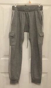 Boys Gray Jogger Pants - Picture 1 of 2