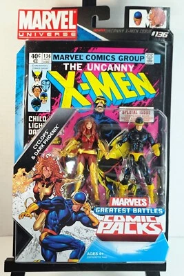 Marvel Universe Greatest Battles #175 Comic Pack Cyclops & Dark Phoenix Foto 1 de 4