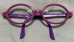 RAY BAN RB 1545 3704 42-16/115 PINK PURPLE KIDS FLEX HINGE GE49 Glasses Frames - Picture 1 of 6