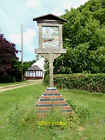Photo 6X4 Emneth Village Sign Wisbech On Church Road Near St.Edmund Churc C2019
