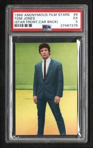 Tarjeta de novato Tom Jones 1966 PSA 5 CHRYSLER CORONA IMPERIAL NEGRA - Imagen 1 de 2