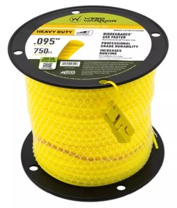 New - Weed Warrior .095 in. x 750 ft. Heavy Duty Biodegradable Trimmer Line - Picture 1 of 5