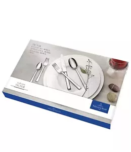 Villeroy & Boch Stainless Steel Cutlery Set 30 Piece For Six People Spoon Knive - Picture 1 of 3